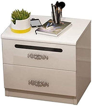 AIYIXUE utile comodino comodino bianco montaggio vernice armadio camera da letto comodino mini semplice cassetti 55 x 41 x 49 cm tavolino