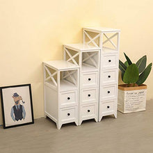ZQS Tavolo da Comodino Semplice Shelp Modern Shelf Bedroom Bedroom Cabinet Cabina Armadio Stretto Gap Stretto Mini Ultra-Stretto Piccolo Armadio da stoccaggio Tavolino 40 x 20 x 66 cm