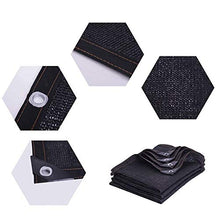 Rete Ombreggiante Paralume for Paraluce Esterno, Rullo Avvolgibile con Protezione UV al 90%, Paralume Nero QAF520000 (Size : 6x6m)