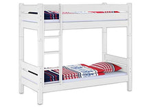 Erst-Holz Letto a Castello Bianco Anche per Adulti 80X190 nicchia 100cm divisibile 60.16-08-190WT100