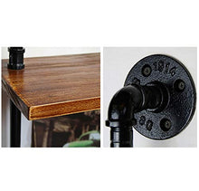 MoDi Wine Rack Retro Style Industriale Tubo di Acqua a Parete Vino Rack (L80cm * W20CM * H70cm)