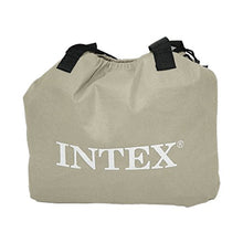 Intex Ultra Plush Dura Beam Materasso con Tecnologia FiberTech Q con Pompa Elettrica Incorporata a Due Posti PVC Beige 152 x 203 x 46 cm