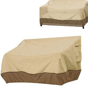 LICHENGTAI - Copridivano da giardino, per patio, cortile, con copertura impermeabile e antipolvere, protezione UV, 2 posti/3 posti, per sedia a sdraio da esterno, 193 x 83 x 84 cm