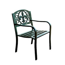 Household Products Sedia da Giardino con Schienale in Metallo per panchina da Giardino, Panca da Balcone con Schienale per braccioli, Poltrona per la Decorazione della casa, Poltrona da Portico