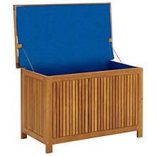 vidaXL Baule da Giardino 90x50x106 cm in Legno Massello di Acacia