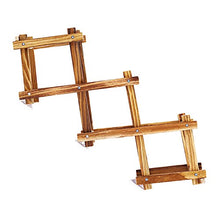 Gesh Porta vino Home Bar Birra Vino Stand Pieghevole In Legno Vino Rack Organizzatore Espositore (5 Bottiglie)