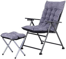 Lettini da sole Poltrone reclinabili, Reclinabile Sedia a sdraio pieghevole portatile, Tempo libero Pisolino Pausa pranzo Sedia a sdraio pieghevole Soggiorno Divano Sedia Balcone Camera da letto Casa