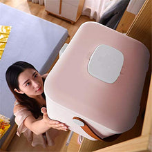 Groshops Cassetta di Pronto Soccorso Multistrato Portable Pill Box Large Pink