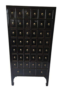 Dynamic24 - Armadietto da farmacia con 45 cassetti, 85 x 170 cm