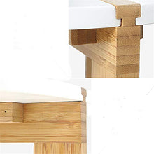 Wisfor Moderno Tavolino Bianco, Tavolino Rotondo da caffè Elegante Chic in Legno, per Soggiorno Balcone Camera da Letto Hotel, 40 x 41 cm