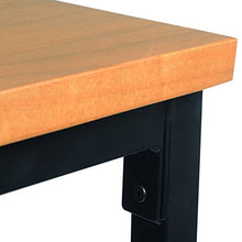 WOLTU BH86hei Sgabello da Bar Sedia Alta per Cucina senza Braccioli Schienale in legno massello e metallo 1 Pezzo