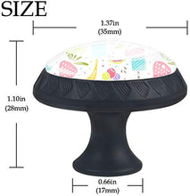 Dessert Dolce Gelato Alla Frutta Pomelli per Porta Set di 4 Pomelli per Mobili Manopole per Cassetti Cucina Armadio Vetro