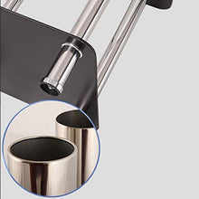 Yyqx Comodino Semplice Moderno Vetro temperato Staffa in Acciaio Inox Comodino Camera da Letto Soggiorno Divano tavolino tavolino Mini tavolino Comodini Letto