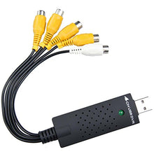 SaySure - 4 Channel USB 2.0 DVR CCTV Camera Video Audio Capture Card