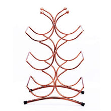 Tavolo Wine Rack Cucina tavolo vino rack di stoccaggio del vino dell'organizzatore di immagazzinaggio cremagliera di esposizione freestanding Wine Rack Contiene 6 bottiglie da cucina per piani di lavo