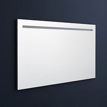 Kiamami Valentina SPECCHIO CON FASCIA A LED SUPERIORE RETROILLUMINATO 120X70 CM