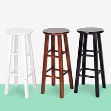 LWW Sedie da cucina Sedie da pranzo Colazione in famiglia Sgabello da bar Sedile da cucina in legno (altezza seduta: 45 cm) Mobili per sala da pranzo,bianca