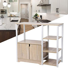 Rack di Stoccaggio A Tre Strati Domestici con Armadio Armadio da Cucina Armadio Armadio Armadio Armadio