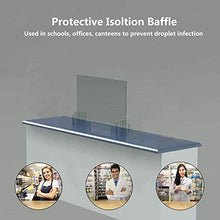AKEFG Protezione Contro Lo starnuto in plexiglass per banco, Schermo in plexiglass Protettivo in Acrilico Trasparente per controsoffitti,122 * 76cm*5mm
