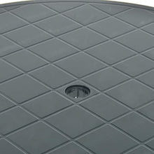 Qnotici Tavolo da Giardino in Materiale plastico Stile Moderno, Tavolo da Giardino per Esterni per Il Tempo Libero, Tavolo da Giardino per riunioni di Famiglia 89 x 72 cm  Verde