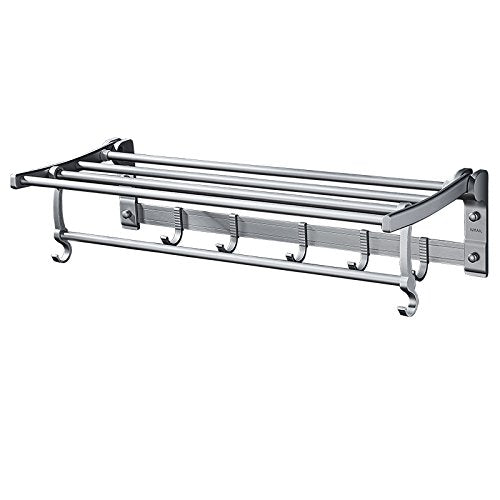 MBYW Portasciugamani Moderno Minimalista Portasciugamani Elegante per Il Bagno di Moda Portasciugamani Pieghevole da 60 cm portasciugamani Ciondolo Pendente da Bagno  Adatto per Bagno,Cucina, Ufficio