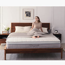 Vesgantti Materasso una Piazza e Mezza, Materasso 140X190, Materasso a Molle insacchettate individuali e Memory Foam Supporto Ergonomico a 7 Zone Medio Rigido Traspirante Spedito Sottovuoto Alto 24cm