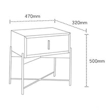 LSX-Comodino Comodino, Struttura in Legno Flanella cassettiera Grande capacità Camera da Letto in Metallo Staffa Piccolo armadietto, Adatto per: Soggiorno/Camera da Letto/Studio, 2 Colori disponib