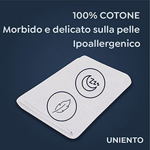 Uniento Coprimaterasso, Pelle, Bianca, 90 cm x 200 cm