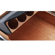 Ljf Sigari umidificatore Portatile del Sigaro della Scatola di sigari del Sigaro dell'umidificatore dei sigari di 4 bastoni del Sigaro Humidor di Viaggio del Sigaro