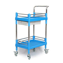Carrello medico Del Carrello，Scorri con I Veicoli Dell'Attrezzatura Dell'Assemblea dei Cassetti Mano Dell'Assemblea di Doppio Strato Dell'Ufficio di Bellezza