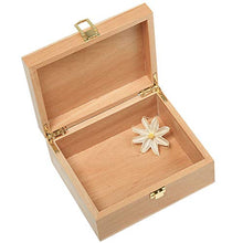 NACHEN Portasigari Portatile Fatto a Mano Cigar Humidor di Legno Spagnolo Sintetico Scatola di Sigari con Igrometro Humidor per Viaggi Affari Regalo Perfetto per Cigar Lovers