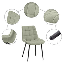 WYLZLIY-Home Sedie da Pranzo Sedie da Cucina Splendida Sedia da Pranzo Moderna A 2 Pezzi Sedie da Pranzo Sedia da Cucina Sedia da Cucina con Gambe in Metallo per Sala da Pranzo Soggiorno Cucina