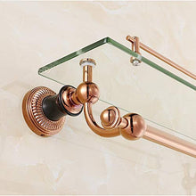 SWNN Bathroom Shelves Toilette in Vetro Bagno Multistrato con Portasciugamani Accessori Bagno Hardware Bagno Mensola Bagno