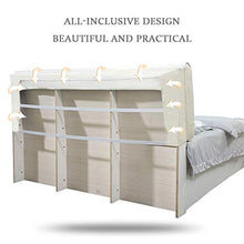 Testiera da Letto Testiere Testata Cuscino A Cuneo Cuscini Capezzale Copri Tessuto in Pelle Sintetica / 5 Taglie Disponibili
