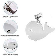 N\C - Clip per tovaglia da esterni, in acciaio inox, per giardino, famiglia, ristorante, bar, feste, 8 pezzi