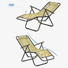 FUFU Sedie a Sdraio Sedia Pieghevole bambù reclinabile Sedia Pausa Pranzo Sedia da Ufficio Sedia da Spiaggia Sedia per Il Tempo Libero Sedia di bambù Sedia Sedia Siesta Pieghevole Dimensioni: 48 * 11