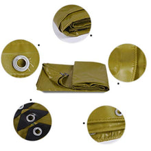 Vele parasole LQ Addensare Tela Cerata Panno Verde Esercito Protezione Solare Protezione Solare Impermeabile Poncho Auto Camion capannone Panno a Prova di umidità Facile da Piegare (Size : 3 * 3m)