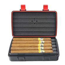 ChangDe-- Scatola di sigari, Cigar Humidor Travel Portable 10 Pack Umidificatore Moisturizer Cigar Box Business (Color : A)