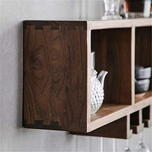 Leifeng Tower Classico Wine Rack Governo del Vino Parete Bottiglie di Vino e portaocchiali, Naturale Bagagli Legno Appeso Magazzinaggio Uso for Il Salone/Cucina/Bar/Ristorante 90 Centimetri