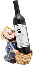 Bedom wallpaper Portabottiglie da appoggio Forma di Carattere Portabottiglie da Vino Scaffale da Vino da Tavolo Decorazione Artigianale Espositore Indipendente per la casa-C