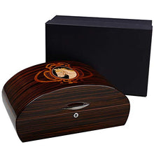 WangQ Scatola di sigari, armadietto per sigari humidor in Legno di Cedro con sigari di Ebano Color Legno Cedro humidor (Color : A)