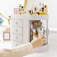 ACEWD Organizzatori di Trucco E di Stoccaggio, Gioielli E Espositore Cosmetico, Scatola di Immagazzinaggio Dell'organizzatore di Cosmetici di Grande capacità