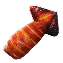 dangyin Cuscino per Alimenti - Cuscino per Calamari alla griglia 3D, Simulazione innovativa Grande Peluche per Bambola con Cuscino per Calamari