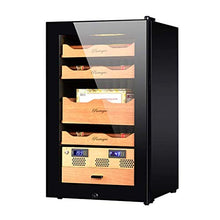 WRJY Umidificatori Armadio per sigari Controllo della Temperatura Armadio per sigari Compressore Armadio per sigari Armadio per l'idratazione del Tabacco per Uso Domestico Temperatura e