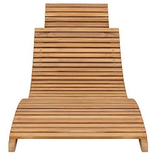 Tidyard Set 2 Sdraio da Giardino e Tavolino Pieghevole in Legno Massello di Teak,Sedia a Sdraio Relax per Giardino,Spiaggia,Piscina