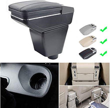 LANCHUN Armrest for R ENEULT Clio 2 2014-2018 BORRRESS Box Auto Centro Console Console Console Braccio Braccio con Funzione di Changing 7 Porte USB Luce a LED Integrata (Color : Beige)