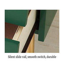 XXT comodino camera da letto armadio comodino, comodino camera da letto, armadio soggiorno, divano laterale (colore: verde)
