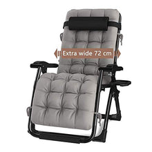 LLSS Comodo Divano Zero Gravity Patio Sedia a Sdraio Sedia Pieghevole in Giardino e all'aperto Poltrona reclinabile Sedia a Dondolo con Cuscini Supporta Fino a 200 kg