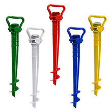 Bomcomi Sun Beach Pesca Tribuna ingranaggio della Pioggia del Patio del Giardino Ombrellone PICCHETTI Umbrella Stretch del Basamento della