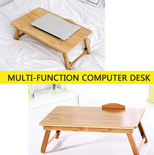 LYLSXY Supporto per computer in bambù regolabile, scrivania per laptop, scrivania per notebook, tavolo per laptop, tavolo da picnic S/A/Come mostrato